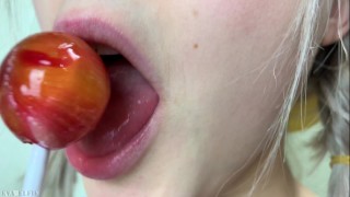Horny schoolgirl teases her classmate and gets covered in cum – Eva Elfie